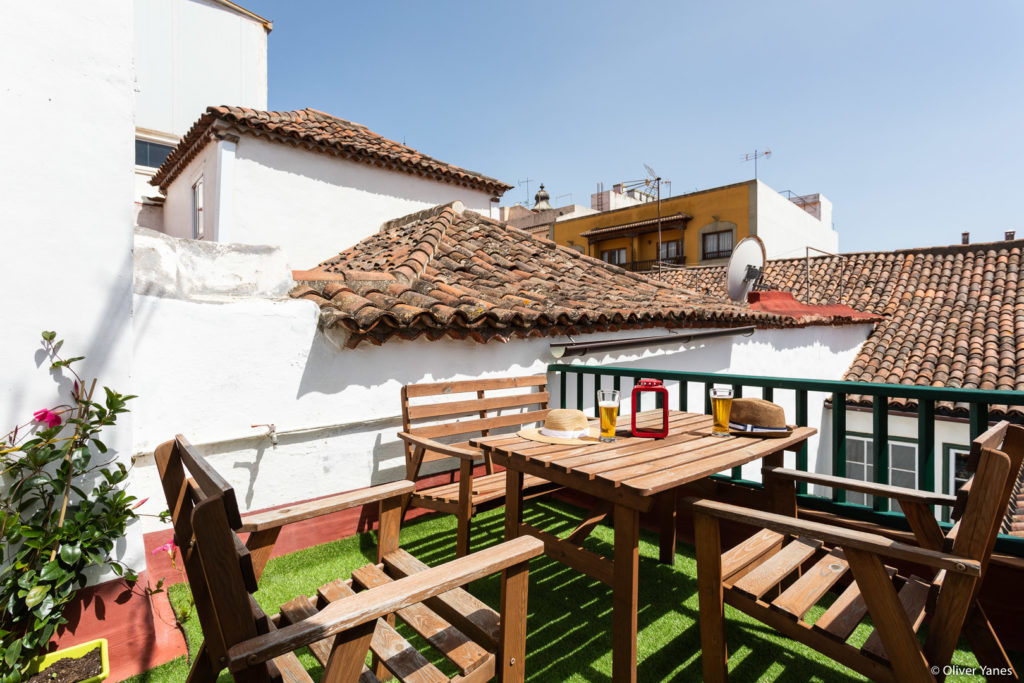 Terraza para alquiler vacacional